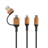 Miniatyrbilde 2 av Svart XD Collection Ohio RCS Resirkulert Plast 6-i-1 Ladekabel