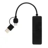 Miniatyrbilde 1 av Svart XD Collection RCS Resirkulert Plast USB Hub