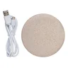 Miniatyrbilde 2 av Khaki XD Collection Hvetefiber Rund 5W Ladeplate
