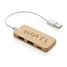 Miniatyrbilde 5 av Brun XD Collection Bambus USB Hub