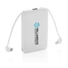 Miniatyrbilde 7 av Hvit XD Collection 5000 mAh Integrerte Kabler Powerbank