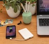 Miniatyrbilde 9 av Hvit XD Collection 5000 mAh Integrerte Kabler Powerbank