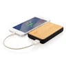 Miniatyrbilde 1 av Brun XD Collection 5000 mAh Bambus og RCS Resirkulert Plast Powerbank