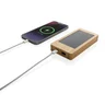 Miniatyrbilde 1 av Brun XD Collection Sunwick 10.000 mAh Bambus Solcelle Powerbank