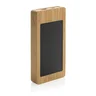 Miniatyrbilde 2 av Brun XD Collection Sunwick 10.000 mAh Bambus Solcelle Powerbank