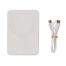 Miniatyrbilde 3 av Hvit XD Collection Magnetix 5000 mAh RCS Resirkulert Plast Magnetisk 5 W Trådløs Powerbank