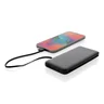 Miniatyrbilde 2 av Svart XD Collection Lockhart 10.000 mAh RCS Resirkulert Plast Integrert Kabel Powerbank