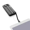 Miniatyrbilde 3 av Svart XD Collection Turbopack 10.000 mAh RCS Resirkulert Plast Integrerte Kabler Powerbank
