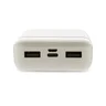 Miniatyrbilde 3 av Hvit XD Collection 10.000 mAh RCS Resirkulert Plast Powerbank