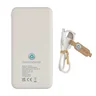 Miniatyrbilde 6 av Hvit XD Collection 8000 mAh RCS Resirkulert Plast 5 W Trådløs Powerbank