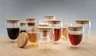 Miniatyrbilde 9 av Gjennomsiktig XD Collection 250 ml Dobbelvegget Borosilikat med Bambuslokk 2-pack Glasskopper
