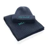 Miniatyrbilde 6 av Marinblå XD Collection Impact AWARE Polylana® 180x25cm Strikket Skjerf