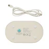 Miniatyrbilde 6 av Beige XD Collection LumaRise Rplast Vekkerklokke med White Noise