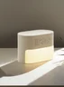 Miniatyrbilde 10 av Beige XD Collection LumaRise Rplast Vekkerklokke med White Noise