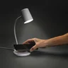 Miniatyrbilde 6 av Hvit XD Collection Zenara 15 W RCS Resirkulert Plast Trådløs Skrivebordslampe