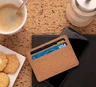 Miniatyrbilde 8 av Brun XD Collection Kork RFID-sikret Tynn Lommebok