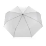 Miniatyrbilde 1 av Hvit XD Collection Impact AWARE 190T RPET 21" Bambus Automatisk Sammenleggbar Paraply