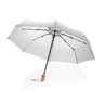 Miniatyrbilde 6 av Hvit XD Collection Impact AWARE 190T RPET 21" Bambus Automatisk Sammenleggbar Paraply
