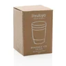 Miniatyrbilde 5 av Brun Ukiyo 360 ml Borosilikat med Silikonlokk og -grep Glasskopp