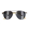 Miniatyrbilde 3 av Nature Aviator solbriller med bambusben