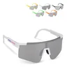 Miniatyrbilde 4 av Black Tom R-PC sportssolbriller med speilglass UV400