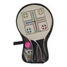 Miniatyrbilde 3 av Black MDF Beach Tennis with chess surface