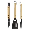 Miniatyrbilde 2 av Wood Barbecue utensils set wood