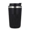 Miniatyrbilde 1 av Black Resirkulert rustfritt stål termo kaffe til å ta med 400 ml