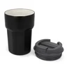 Miniatyrbilde 1 av Black T-ceramic termokrus med lokk Zambezi 350 ml
