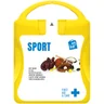Miniatyrbilde 1 av Gjennomsiktig gul MyKit Førstehjelpssett Sport