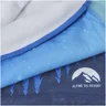 Miniatyrbilde 3 av Grafitt Lara Fleece Bandana Multilue med Søm
