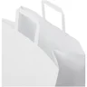 Miniatyrbilde 3 av Hvit Papirpose XL (34 x 20 x 35 cm) 80-90 g/m2 Kraftpapir med Vridde Håndtak