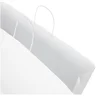 Miniatyrbilde 4 av Hvit Papirpose XXL (49,5 x 14 x 44 cm) 90-100 g/m2 Kraftpapir med Vridde Håndtak