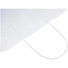 Miniatyrbilde 5 av Hvit Papirpose XXL (49,5 x 14 x 44 cm) 90-100 g/m2 Kraftpapir med Vridde Håndtak