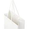 Miniatyrbilde 6 av Hvit Papirpose Medium (18 x 9 x 23 cm) Håndlaget 170 g/m2 Laminert Papir med Plasthåndtak