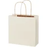 Miniatyrbilde 4 av Offwhite Papirpose Liten (24 x 9 x 24 cm) 150 g/m2 fra Landbruksavfall med Vridde Håndtak