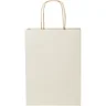 Miniatyrbilde 2 av Offwhite Papirpose Medium (24 x 9 x 32 cm) 150 g/m2 fra Landbruksavfall med Vridde Håndtak