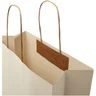 Miniatyrbilde 6 av Offwhite Papirpose XL (31 x 12 x 31 cm) 150 g/m2 fra Landbruksavfall med Vridde Håndtak