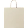 Miniatyrbilde 2 av Offwhite Papirpose XL (31 x 12 x 31 cm) 150 g/m2 fra Landbruksavfall med Vridde Håndtak