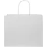 Miniatyrbilde 2 av Hvit Papirpose Stor (31 x 12 x 25 cm) 120 g/m2 Kraftpapir med Vridde Håndtak