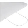 Miniatyrbilde 7 av Hvit Papirpose XL (31 x 12 x 31 cm) 120 g/m2 Kraftpapir med Vridde Håndtak