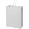 Miniatyrbilde 4 av Hvit Papirpose XXL (31 x 12 x 41 cm) 120 g/m2 Kraftpapir med Vridde Håndtak