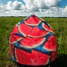 Miniatyrbilde 1 av Large 76x76x136 cm Beanbag med trykk