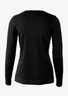 Miniatyrbilde 2 av Black Nimbus Brighton Bomull og Nylon O-Neck  Strikkegenser Dame