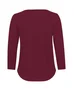 Miniatyrbilde 1 av Bordeaux Neutral 3/4 Erm T-skjorte Dame