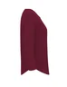 Miniatyrbilde 2 av Bordeaux Neutral 3/4 Erm T-skjorte Dame
