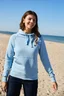 Miniatyrbilde 3 av Ash Grey Neutral Hettegenser Dame
