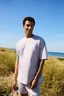 Miniatyrbilde 1 av Brun Neutral Tiger Cotton Oversized T-skjorte