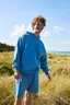 Miniatyrbilde 1 av Brun Neutral Tiger Cotton Oversized Hettegenser