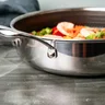 Miniatyrbilde 7 av 58-267-5740007827570 Gladkokken Hybrid Ø28 Slipp-Lett Sautépanne med Lokk